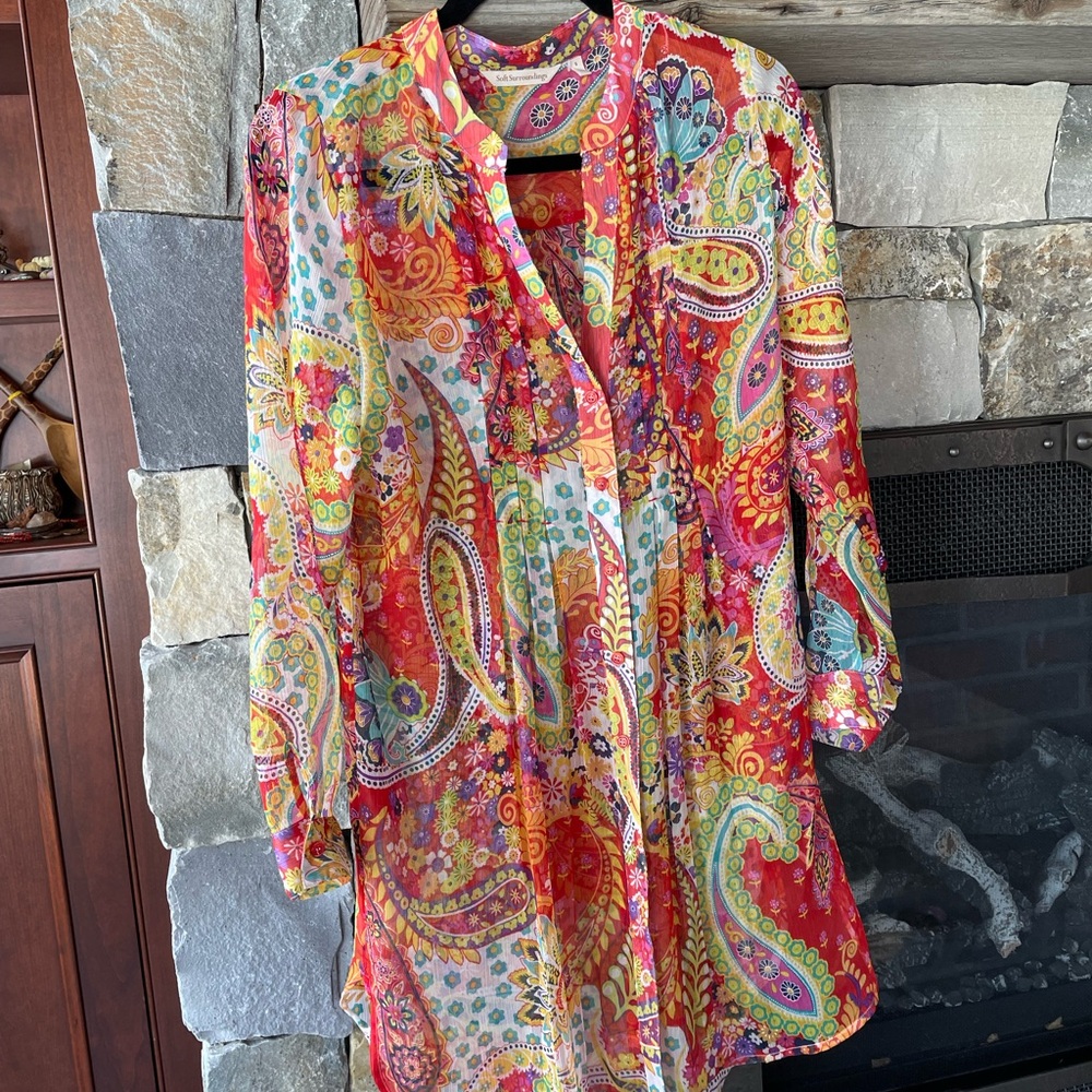 Paisley Tunic Topper